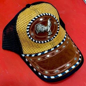 Rooster trucker cap